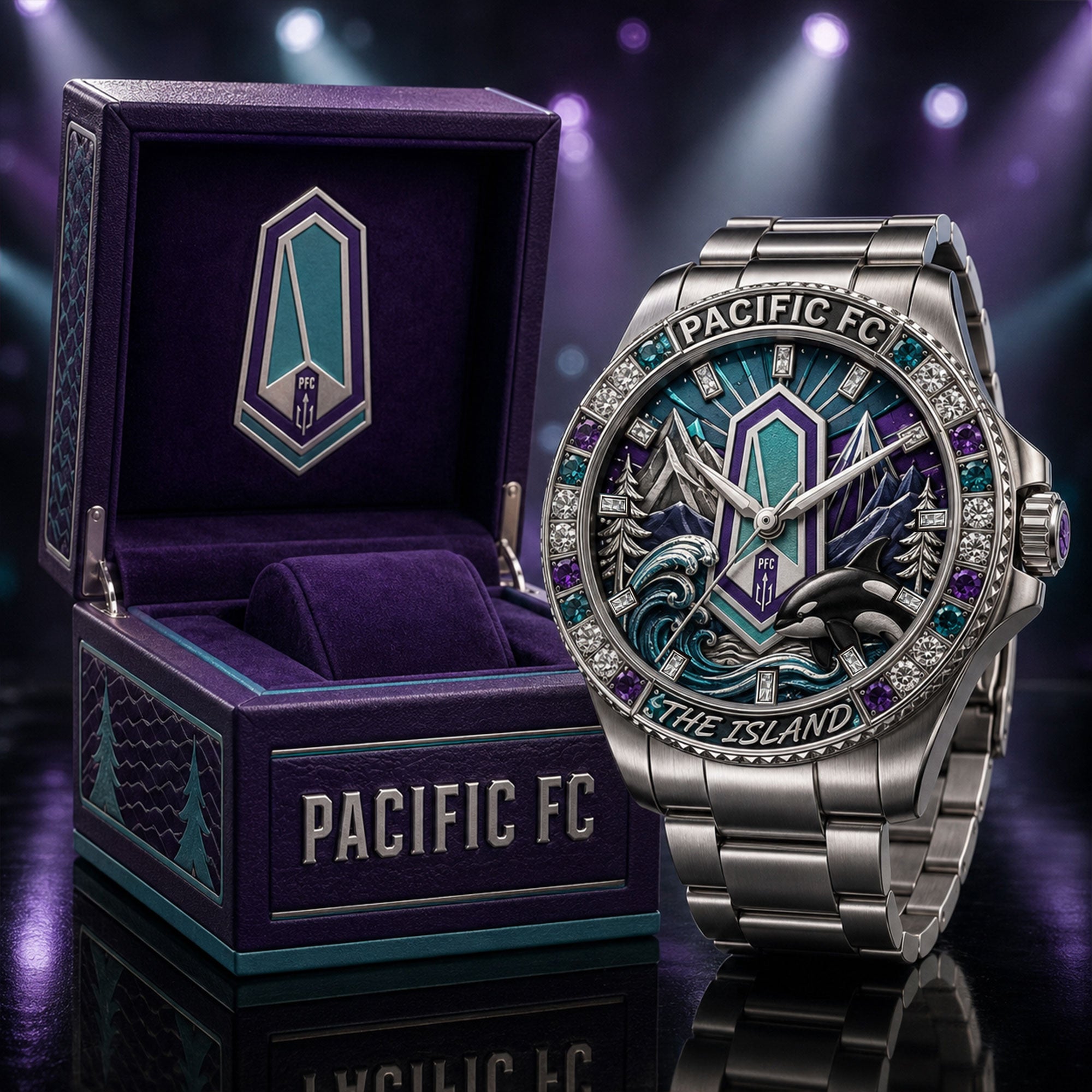 PFC Premium Stainless Steel Watch TNSM