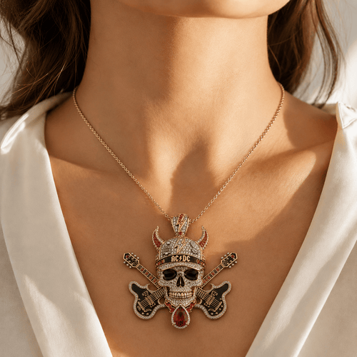 ACD Solid Gold Chain with Diamond Pendant PDL